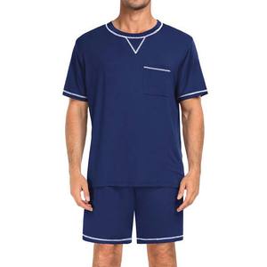 Conjunto de Traje Casual de Dos Piezas para Hombre, Diseño Personalizado, Transpirable, Verano, Camiseta de Manga Corta, Tela de Algodón - Product Image 1
