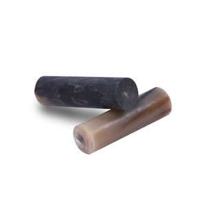 Tige de corne de buffle en rouleau, cylindre de corne vierge de qualité supérieure, matériau artisanal pour la fabrication de manches de couverts, composants pour gravure, artisanat et tournage - Product Image 1