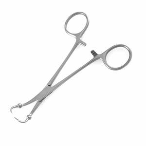 Pinzas de Acero Inoxidable de Alta Calidad, Pinzas Manuales para Toallas de 4 Pulgadas, Instrumentos Quirúrgicos Veterinarios con Bloqueo, Pinzas Dentales para Arterias - Product Image 3