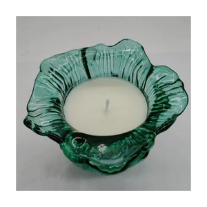 Porte-bougie en verre artistique décoratif pour une présentation d'éclairage romantique et élégante à bon prix - Product Image 5