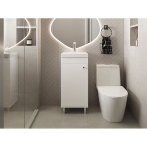 Lavabo Blanco para Baño Waterford, Elegante y con Estilo - Product Image 1