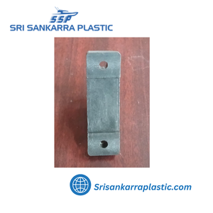 Carcasa de Rodamiento de Bloque de Almohada con Brida de 2 Pernos de Plástico PBT Termoplástico Blanco y Negro - Product Image 4