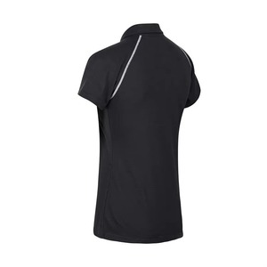 Chemises polo pour femmes, couleur unie, manches courtes, en vente, meilleur prix, bonne qualité, chemises polo tendance pour femmes - Product Image 2
