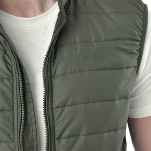 Customized Men's Sleeveless Puffer <b>Jacket</b> with Water Resistant Fabric for <b>Winter</b> Outdoor Wear Men's <b>Jackets</b> - Product Image 6