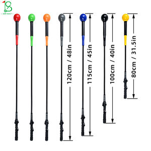 Matériel d'entraînement <span class=keywords><strong>de</strong></span> golf : Bâton <span class=keywords><strong>de</strong></span> swing lesté avec tête en silicone pour l'échauffement et la flexibilité – Outil d'entraînement <span class=keywords><strong>de</strong></span> golf fourni par l'usine - Product Image 2