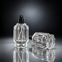 Flacon de parfum personnalisé 50 ml, forme unique, impression de logo sur le flacon, couleur personnalisable, base épaisse