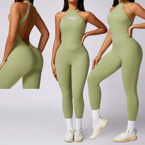 Ropa Deportiva para Mujer, Mono de Yoga, Ropa Deportiva Ajustada para Correr, Body Deportivo de Secado Rápido, Mono de Yoga para Hacer Ejercicio - Product Image 1