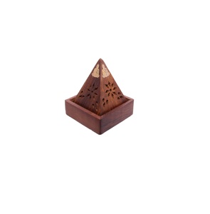 Vintage Handmade Wooden <b>Incense</b> Burner <b>Holder</b> For Meditation Yoga Aromatherapy <b>Stick</b> <b>Incense</b> Decorative Tray - Product Image 2