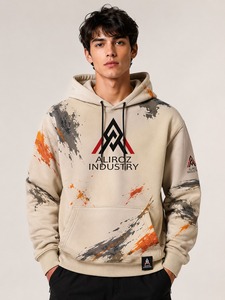 เสื้อฮู้ดดี้ผู้ชายคุณภาพพรีเมียม ดีไซน์คลาสสิก พร้อมโครงสร้างที่สวมใส่สบาย ตะเข็บเย็บทนทาน และดีไซน์ที่ได้รับแรงบันดาลใจจากสตรีทแวร์สมัยใหม่ - Product Image 1