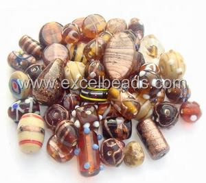 Amazon Venta caliente mejor cuentas de vidrio mezcla cuentas negras para la fabricación de joyas pulsera collar al por mayor - Product Image 3