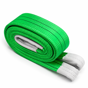 Oferta Especial: Eslinga Plana de Poliéster de 2 Toneladas con Ojos, Longitud Personalizable, Alta Resistencia, Uso Pesado, Provina 8:1, Seguridad - Product Image 3