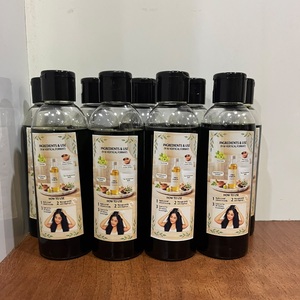 Vente en gros de flacons de lotion pour soins capillaires en plastique recyclé écologique 200 ml, logo personnalisé disponible - Product Image 2