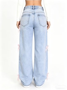 Prêt à expédier – Nouveaux pantalons en jean décontractés pour femmes, coupe capri, pour l'été – Dropshipping - Product Image 2