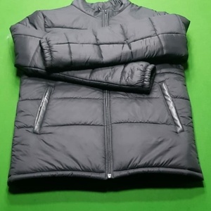 Custom Casual Men's Winter Hooded Stand Collar Zipper Closure <b>Waterproof</b> Puffer Jacket with 100% Nylon Filling - Product Image 4