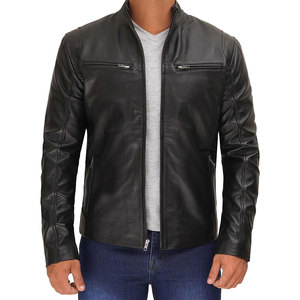 New Arrival Custom Windproof Casual Men <b>Leather</b> <b>Jackets</b> Stylish Fashion High Quality Men <b>Leather</b> <b>Jackets</b> - Product Image 1