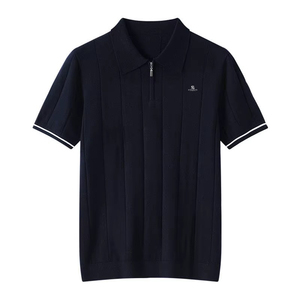 Polo para Hombre, Nuevo Estilo, Jersey 100% Algodón, Diseño Liso, Ropa Casual Urbana, Logotipo Personalizado, Venta al Por Mayor 2026 - Product Image 1