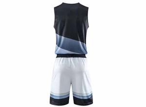 High Quality Custom Breathable Basketball Uniform for Men with Name & Number Professional Team Uniform Sets - Product Image 2