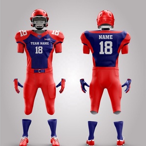 ชุดฟุตบอลเยาวชนอเมริกันชุดเครื่องแบบฝึกซ้อมฟุตบอล - Product Image 3