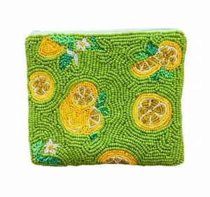 Porte-monnaie avec perles entièrement faites à la main, style clé, motif pour filles, petit format, qualité supérieure - Product Image 1