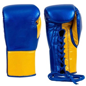 Vente en gros de kits de gants de boxe en cuir personnalisés de 10 oz et 16 oz pour l'entraînement des adultes, gants de kick-boxing Sanda Muay Thai - Product Image 4