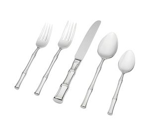 Ensemble de couverts en métal de qualité supérieure, fabriqué par un fabricant fiable, avec une finition argentée élégante, pour la cuisine, les restaurants et les réunions de famille - Product Image 3