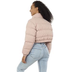 Custom Wholesale High Quality Fall Fashion Women's All Over Print Breathable <b>Puffer</b> Winter Bomber <b>Crop</b> <b>Jacket</b> - Product Image 5