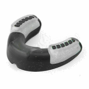 Protector bucal de silicona para dientes, protector para entrenamiento de boxeo, color negro - Product Image 5