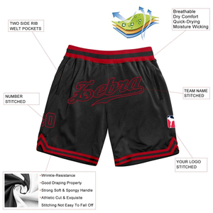 Shorts de sport pour hommes imprimés sur demande, graphiques personnalisés, sublimation, double maille, coupe courte, design de créateur, pour entraînement et basketball - Product Image 5