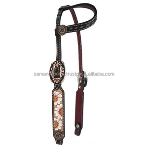 ที่อุดหูข้างเดียวหนังแท้ Handmade100 % พร้อมตะเข็บเย็บแบบตะวันตกแกะสลักคุณภาพสูง - Product Image 2