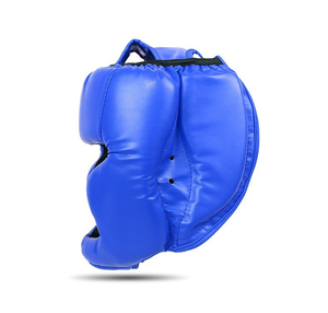 Casco de Taekwondo para Grappling, Boxeo y Muay Thai con Protector Bucal, Equipo de Protección de PU y Cuero - Product Image 6