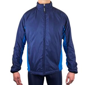 Veste coupe-vent en polyester 100% personnalisée pour hommes, col à capuche, coupe ample, logo à l'avant, style de rue, style formel - Product Image 5