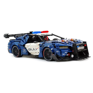 Guli 10655 Superauto Coche de Policía, Bloques de Construcción, Juguete de Plástico Hecho en China para Adolescentes, 3975 Piezas, Funciona con Batería, Estático y Dinámico - Product Image 5