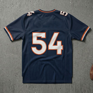 Maillots de football américain personnalisés USA – Nom et numéro d'équipe par sublimation – Maillot de football américain unisexe – T-shirts d'entraînement unisexe - Product Image 5