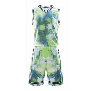 Conjunto de Uniforme de Baloncesto con Color y Forma Duraderos |   The Talent Sports 100% Poliéster |   Conjunto Deportivo Clásico sin Mangas para Verano - Product Image 1