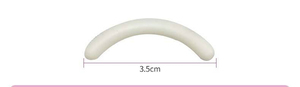 Recourbe-cils professionnel en acier inoxydable, outil de beauté pour cils, recourbe-cils à courbe large avec coussinet en silicone pour le maquillage et la beauté - Product Image 6