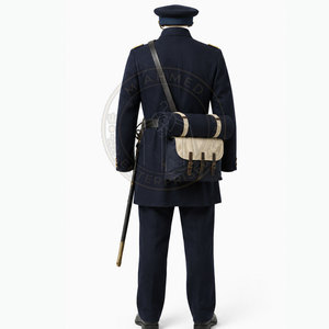 Oferta Especial: Uniforme Ceremonial Vintage para Hombre, Reproducción, Tela de Forro Polar, Personalizable, Ecológico, Transpirable, Ajuste Cómodo, Alta Calidad - Product Image 3