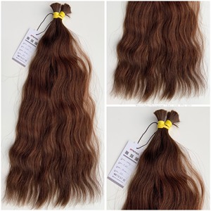 Extensiones de Cabello Humano Virgen Vietnamita al Por Mayor, Estilo Ondulado, Grado 100 Gramos, Color Claro, 55cm 60cm - Product Image 6