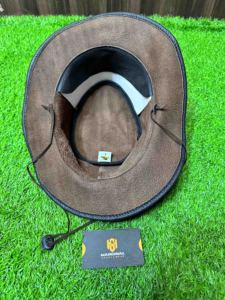 Ropa Deportiva de Cuero Vacuno de Alta Calidad para Adultos, Diseño de Logotipo Personalizado, Sombreros de Vaquero para Montar a Caballo y Deportes Ecuestres, Sombreros de Vaquero para Hombre - Product Image 2