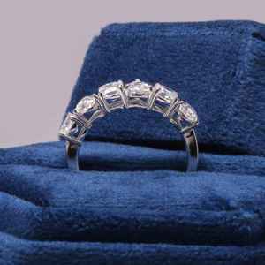 Luxury 925 Sterling <b>Silver</b> 1.20Ct <b>Emerald</b> Cut Lab Grown Diamond <b>Ring</b> Micro Pave Women's Wedding Party Jewelry Wholesale OEM - Product Image 4