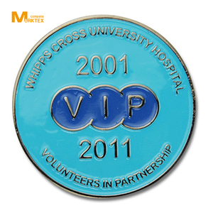 Iron Stamped Soft Enamel Souvenir <b>Coin</b>, Marktex - Product Image 1