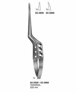 ที่จับเข็มยาซาร์กิล ไมโคร บายอนท์ ขนาด 200 มม. |   สแตนเลสเกรดพรีเมียม - Product Image 1