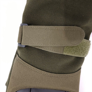 Guantes de Carreras con Dedos Completos, Color Verde Oliva, Diseño con Estampado Facial, Antideslizantes, Correa de Muñeca Ajustable, para Actividades al Aire Libre, Unisex - Product Image 6