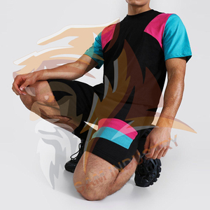 Nouveauté : Ensemble T-shirt et Short d'été décontracté respirant à manches courtes pour homme – Dernière collection - Product Image 3