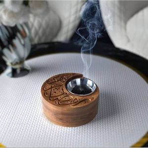 Nouveau design de porte-encens en bois, design unique, brûleur d'encens Bakhoor, prix tendance, brûleur d'encens en gros - Product Image 1