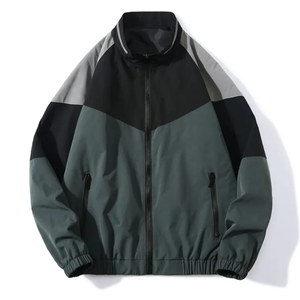 Veste coupe-vent imperméable personnalisée pour homme, légère, en polyester/nylon, vêtements de sport d'extérieur, logo personnalisé, veste d'extérieur - Product Image 4
