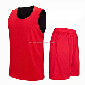 Ensembles de maillots de basket-ball réversibles, uniformes, kits de vêtements de sport, respirants, à séchage rapide, 100% polyester, antibactériens - Product Image 2