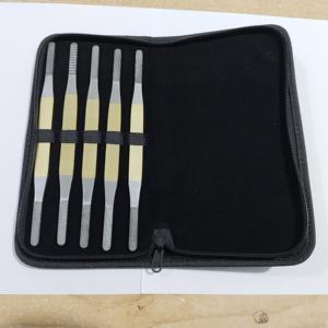 MEDIHEAL SURGICAL CORPORATION Fresas de Fomon de doble cara, Instrumentos ortopédicos para columna vertebral, Modelo MSC-H-1921, 8.25 pulgadas, Dientes gruesos de doble extremo - Product Image 3