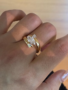 Anillo de Compromiso Minimalista con Diamante Cultivado en Laboratorio de Corte Marquesa de 3 Quilates, Oro Sólido de 14K, Certificado IGI, Joyería Fina para Mujer, Regalo - Product Image 5