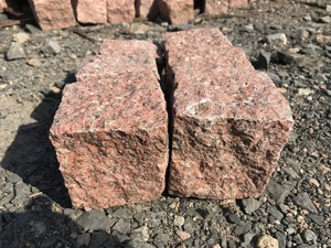 Eco-friendly Durable Modern Red & Pink Flamed Split Cubic <b>Paving</b> Stones for Patio Walkways Garden Landscaping Thanh Tung <b>Stone</b> - Product Image 5