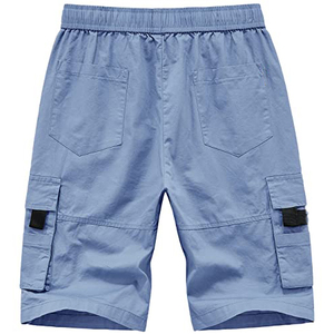 Shorts Cargo Décontractés en Coton pour Femmes 2026, Taille Élastique avec Cordon de Serrage, Coupe Ample, Multi-Poches, pour l'Extérieur, Idéal pour l'Été - Vente en Gros - Product Image 6